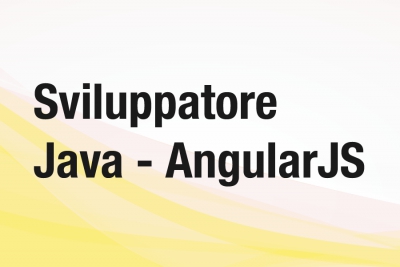Sviluppatore Java - AngularJS